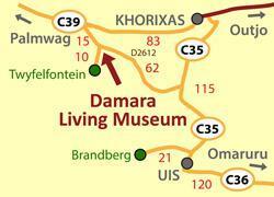 Damara map