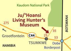 Hunters Museum Map