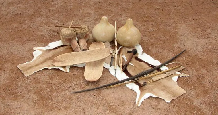 Artefacts of the traditional Damara