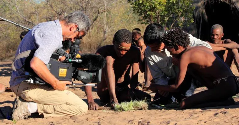 Film team support in Namibia