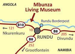 Mbunza Anfahrtskarte